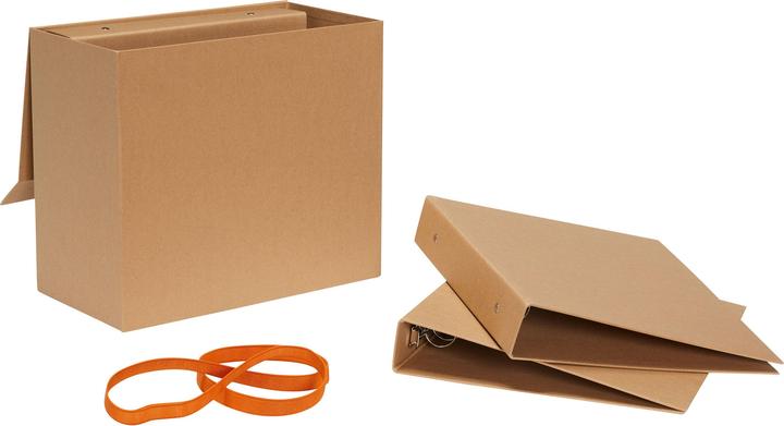 Produktbild Hübsch e ordner und aufbewahrungsbox elo (x3) (16.30 cm, 3x)
