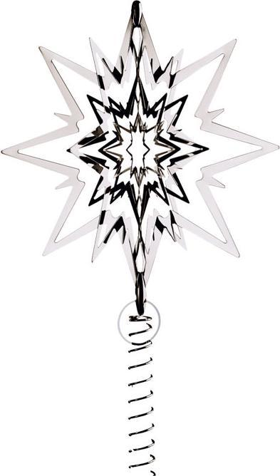 Actual product image Georg Jensen STAR Christmas Star Medium Palladium Plated