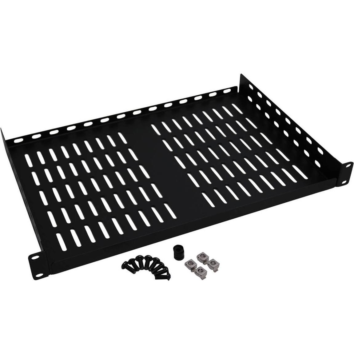Thumbnail - Eaton SmartRack 1U Cantilever Fixed Shelf 40lbs 18.1kgs capacity 12inch 305mm depth, Server Zubehör, Schwarz
