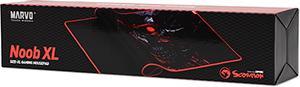 Actual product image Marvo Noob XL black-red / gaming mouse pad / 900 x 400 x 3 mm (XL)
