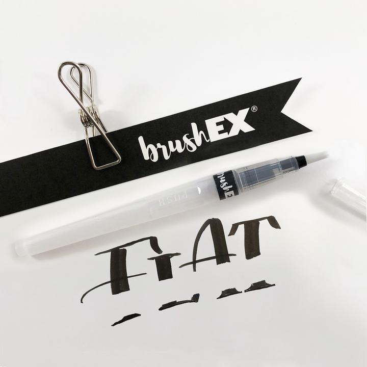 Actual product image Brushex Felt pen Ft erase brush pen with 4mm Fchsze