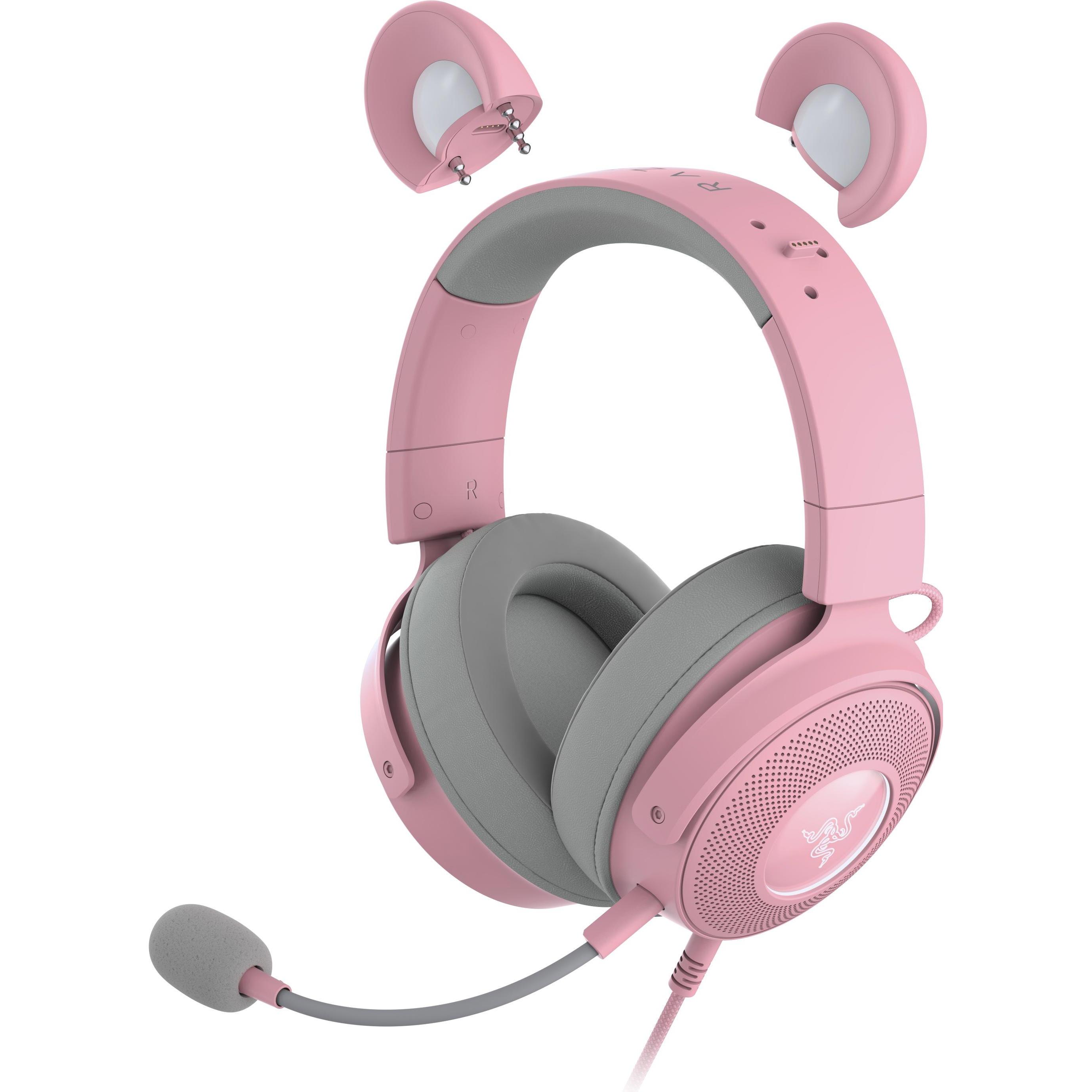 Thumbnail - Razer Kraken Kitty V2 Pro (Kabelgebunden), Gaming Headset, Pink