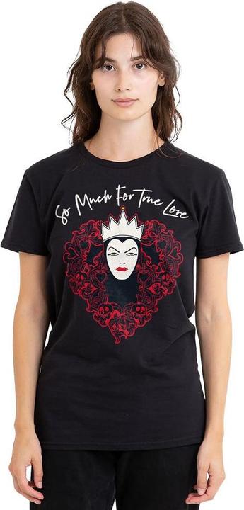 Immagine prodotto Disney Villains True Love Maglietta San Valentino Regina Cattiva Adulto Unisex (L)