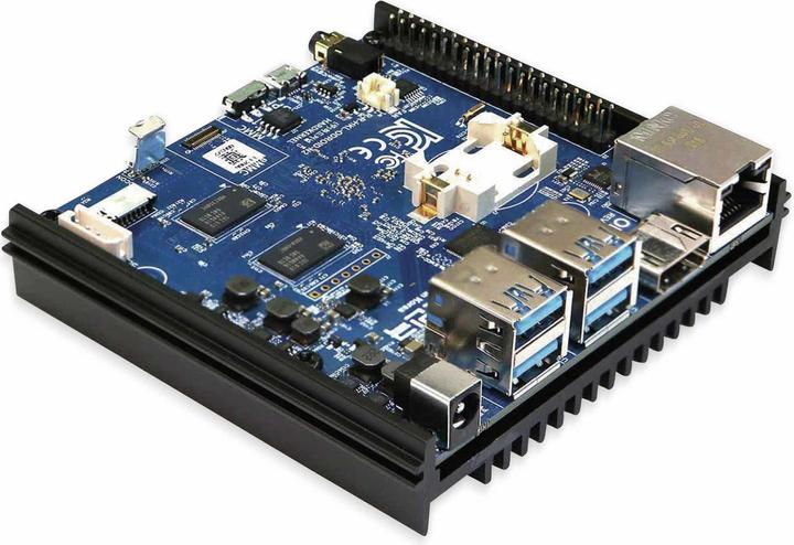 Actual product image Odroid N2+ with 4GByte RAM
