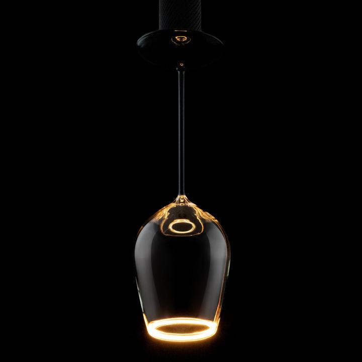Actual product image Segula LED Floating Red Wine black clear E27 dimmable. (E27, 500 lm, 1x)