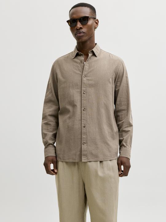 Image du produit Jack & Jones Jjesummer Linen Blend Shirt L/S Sn (L)