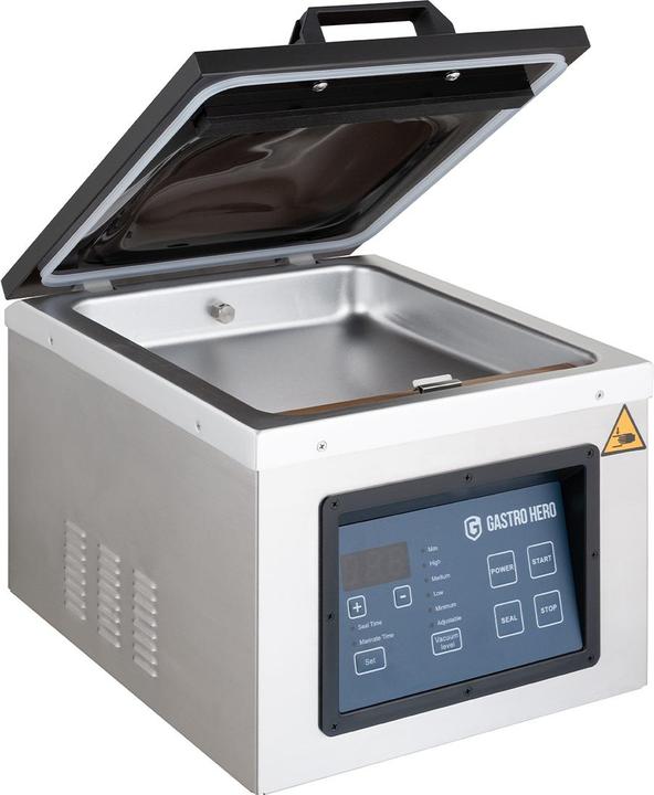Actual product image Gastro Hero Kammer-Vakuumiergerät KVMDP l/min