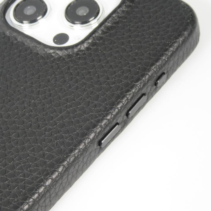 Image du produit PhoneLook Coque Cuir de veau luxe grainé intégral avec boutons métalliques et MagSafe (Apple iPhone 14 Pro)