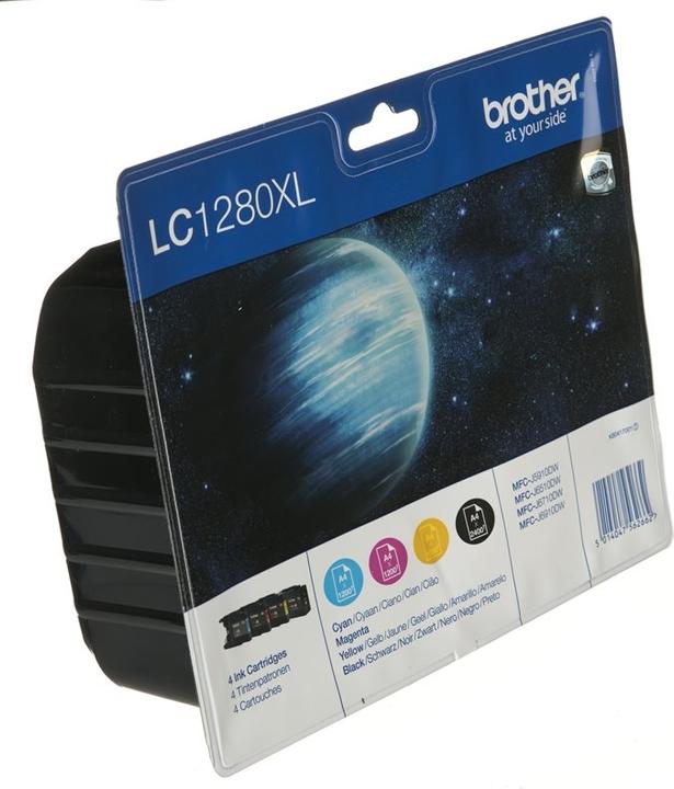 Produktbild Brother LC-1280XLVALBP Value Pack (BK, C, M, Y)
