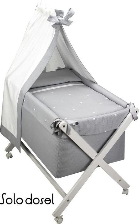 Don Algodon Cradle Canopy - Cotton - - Grey