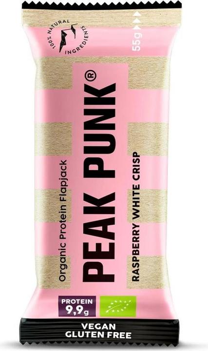 Produktbild Peak Punk Bio High Protein (White Chocolate Raspberry, 12 Stk., 660 g)