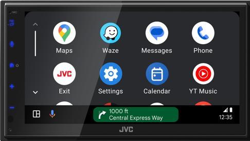 Productafbeelding JVC KW-M593BT (Android auto, Apple Carplay)