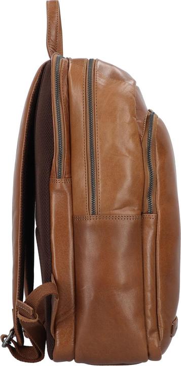 Actual product image Plevier Opaal rugzak 15.6 inch cognac. (19 l)