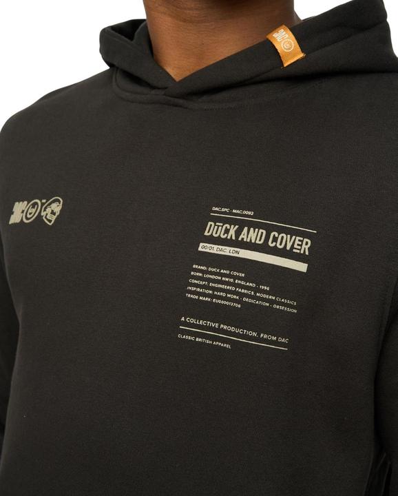 Produktbild Duck and Cover Skullmatic Kapuzenpullover (L)