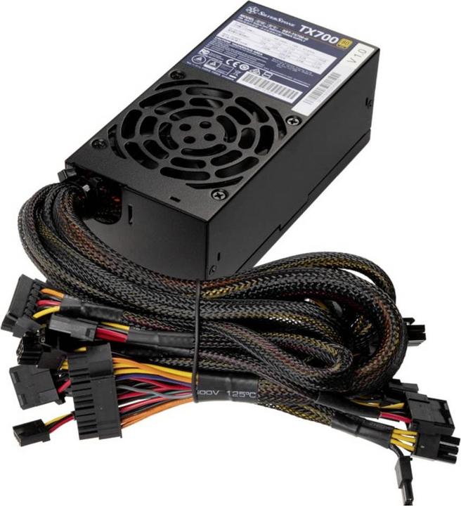 Actual product image Silverstone SST-TX700-G TFX Power Supply, 80 PLUS Gold - 700 Watt (700 W)