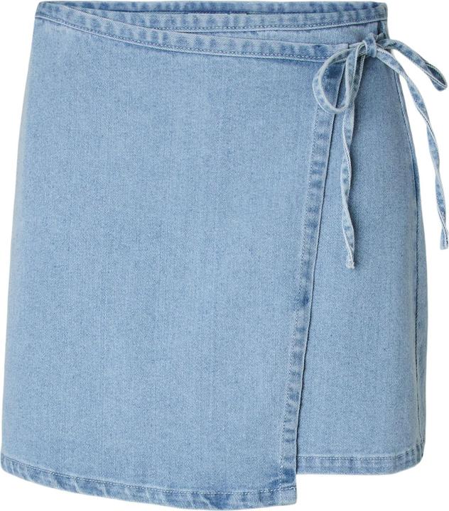 Produktbild Pieces PCFLORA MW WICKEL DENIM Minirock (S)