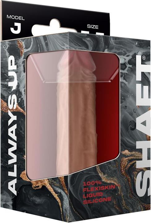 Actual product image Shaft Model J 13.97 cm Liquid Silicone Dong Pine Flesh