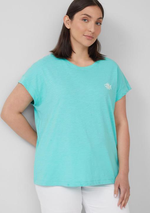 Produktbild S.Oliver T-Shirt T-Shirt im Relaxed Fit mit kleinem Artwork (46)