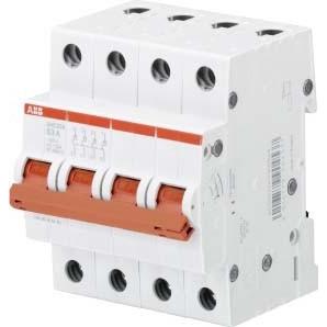 ABB, Systemstromversorgung, SHD204/16 Lasttrennschalter SHD204/16 SHD204/16