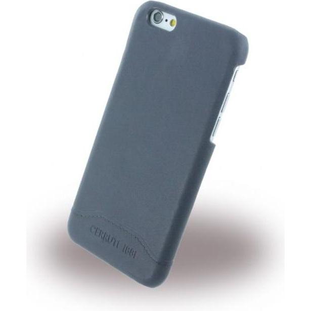 Cerruti 1881 Smooth Split Leather (Apple iPhone 6s, Apple iPhone 6), Smartphone Hülle, Blau