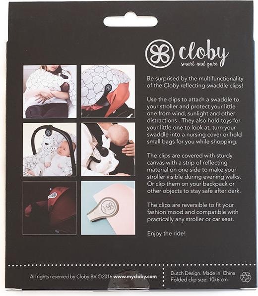 Produktbild Cloby Magnet Clips er Set reflektierend