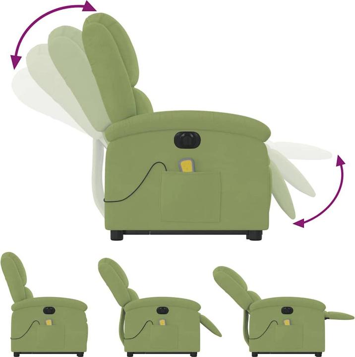 Image du produit vidaXL Massagesessel mit Aufstehhilfe