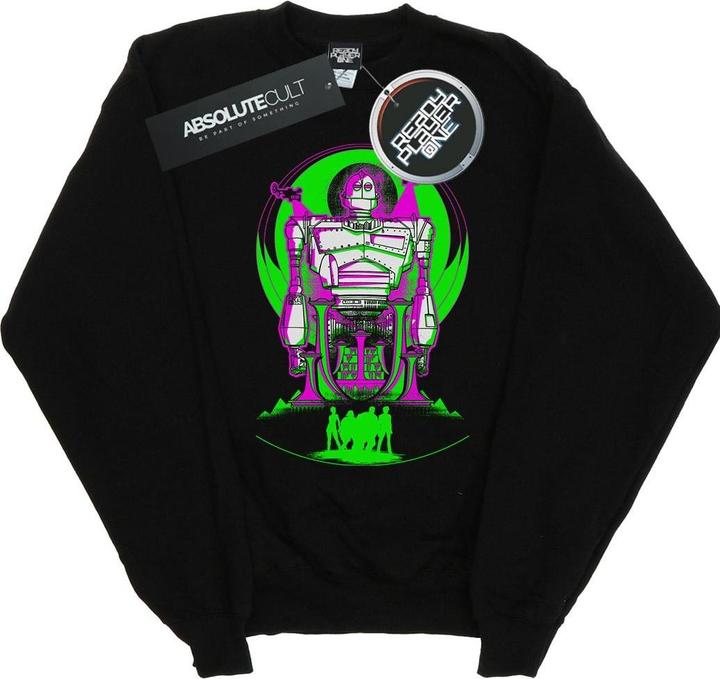 Actual product image Ready Player One Neon Iron Giant Felpa Ragazzi (128)