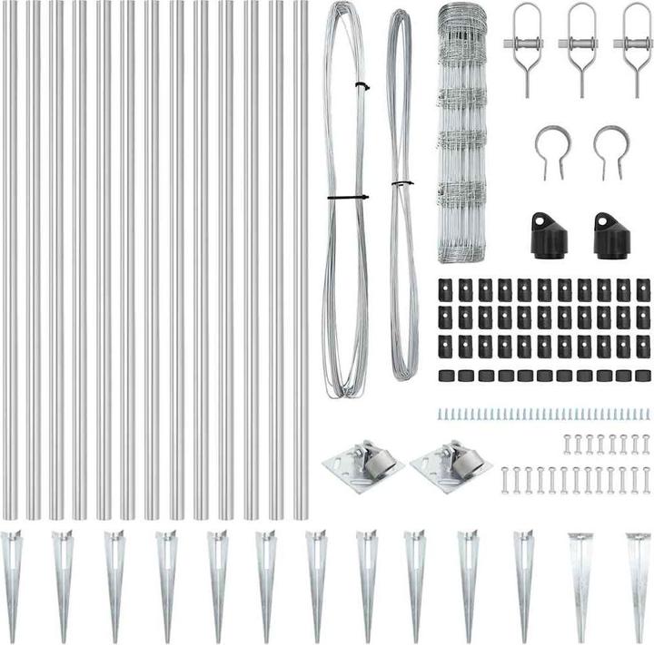 Produktbild vidaXL Outdoor-Zaunpfosten