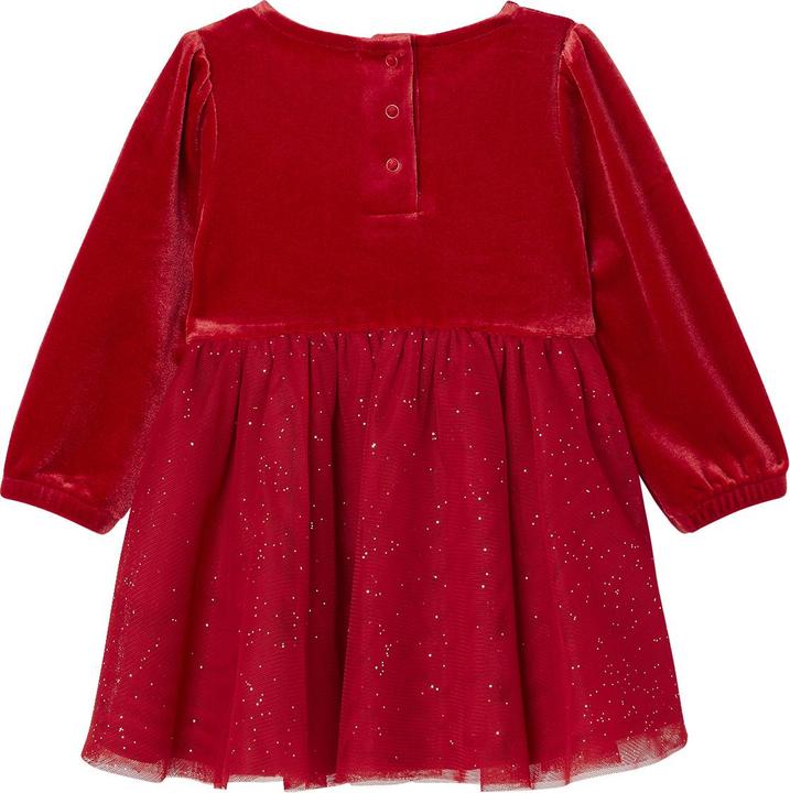 Produktbild Vertbaudet Baby Weihnachts-Geschenkset: Kleid mit Glitzertüll & Haarband BASIC (80)