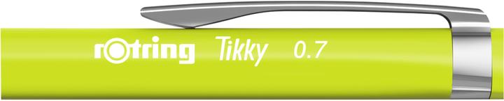 Actual product image Rotring Minenbleistift Tikky 0.7 mm, limegreen (0.70 mm, HB, 1 x)
