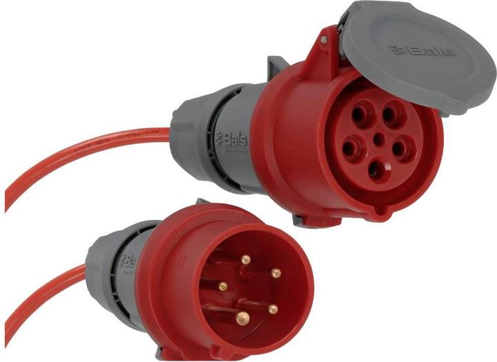 Actual product image Brennenstuhl Power Extension Cable Red 2 (25 m, CEE)