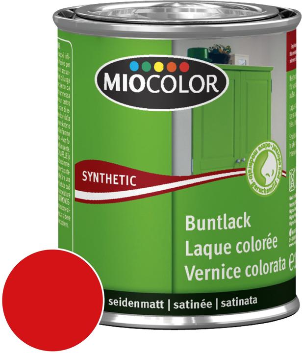 Image du produit Miocolor Synthetic Buntlack seidenmatt (Rouge flammes, 0.75 l)