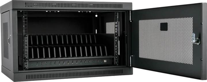 Eaton Tripp Lite Series CS16USB Chariot et armoire mobiles Armoire pour la gestion des appareils portables Noir