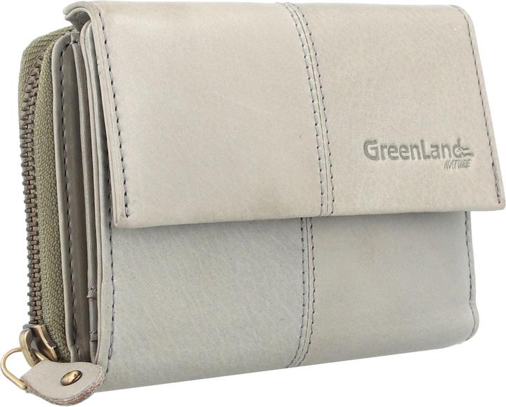 Actual product image Greenland Nature Nature Soft wallet RFID leather 13 cm