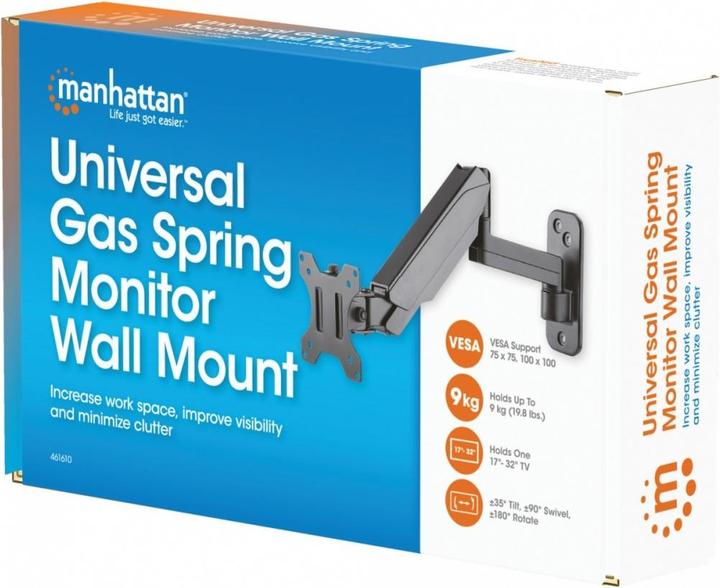 Image du produit Manhattan Single (Mur, 32", 8 kg)