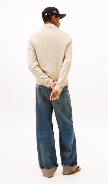 Image du produit Tommy Jeans Pull léger à col zippé quart (S)