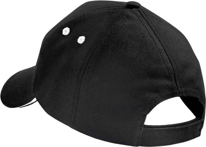 Actual product image Beechfield 5 Panel Sandwich Peak Baseball Cap (One size)