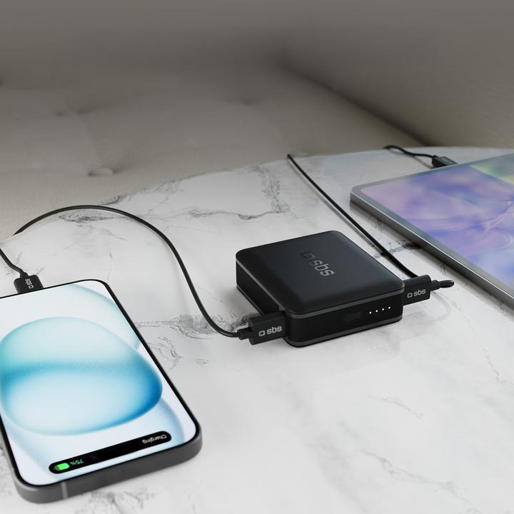Produktbild SBS Powerbank 10.000mAh PD 20W high density (10000 mAh, 20 W, 38.50 Wh)
