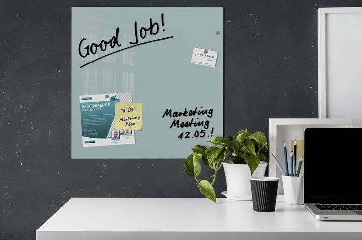 Actual product image Sigel Glass Magnet Board Artverum (Magnet board, 48 x 48 cm)