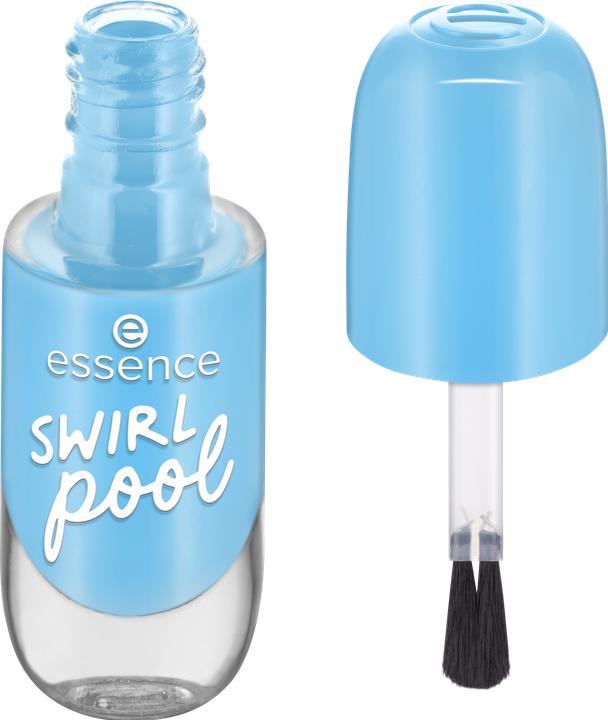 Actual product image essence Swirl Pool (42 SWIRL pool, Gel-Effect Nail Polish)