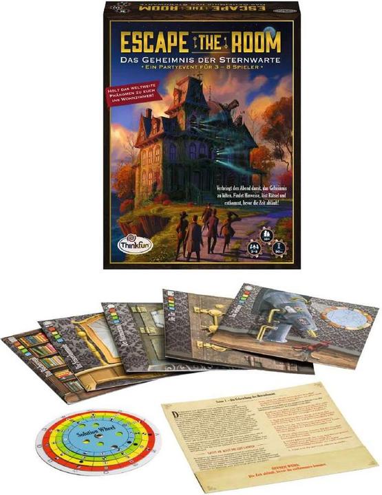 Image du produit Thinkfun S'échapper de la salle : le mystère de l'observatoire (Allemand)