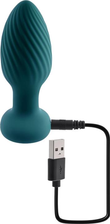 Actual product image Evolved Spinning Tail Teaser Analplug Türkis