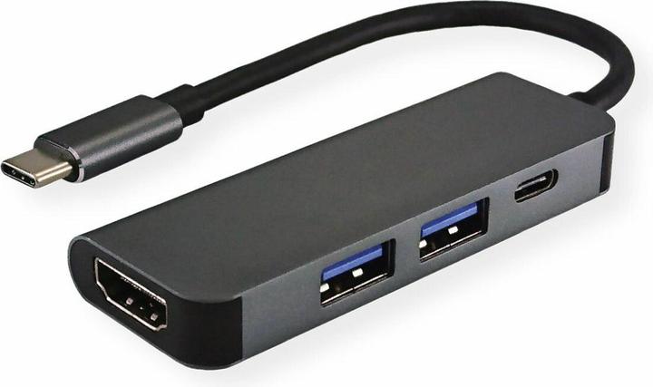 Produktbild Value USB Typ C Dockingstation (USB-C, 4 Ports)