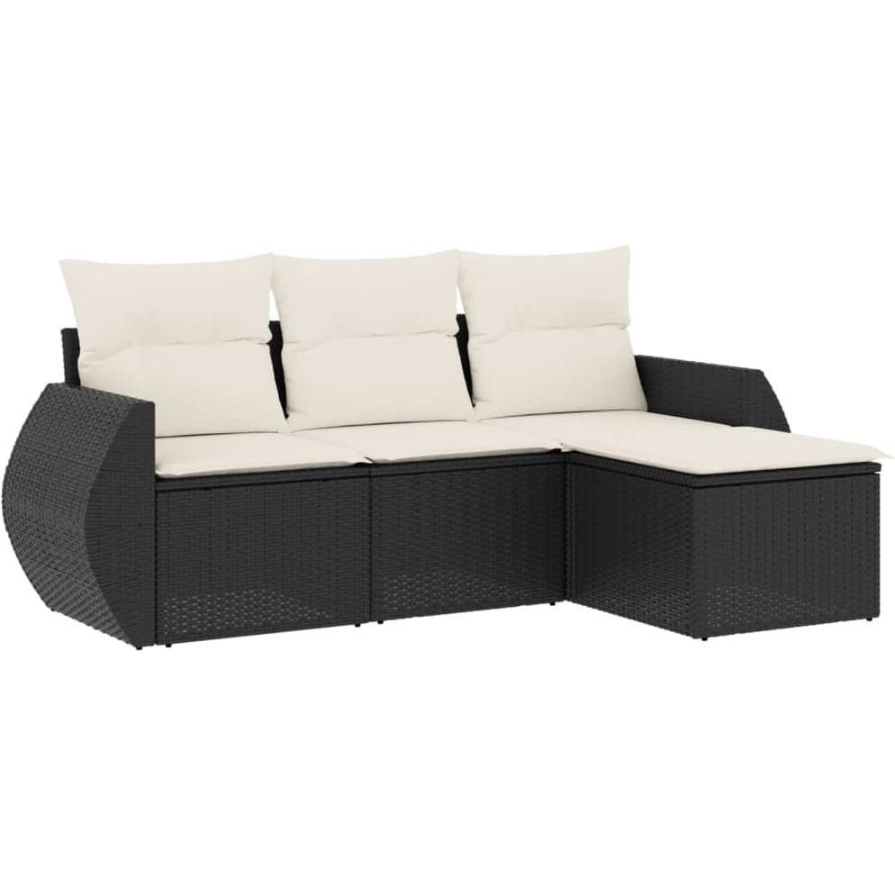 VidaXL, Gartenlounge, 10-tlg. Garten-Lounge-Set mit Kissen