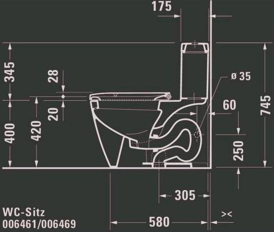 Produktbild Duravit WC-Sitz HAPPY D.2 m Absenkauto abnehmbar verlängert weiss