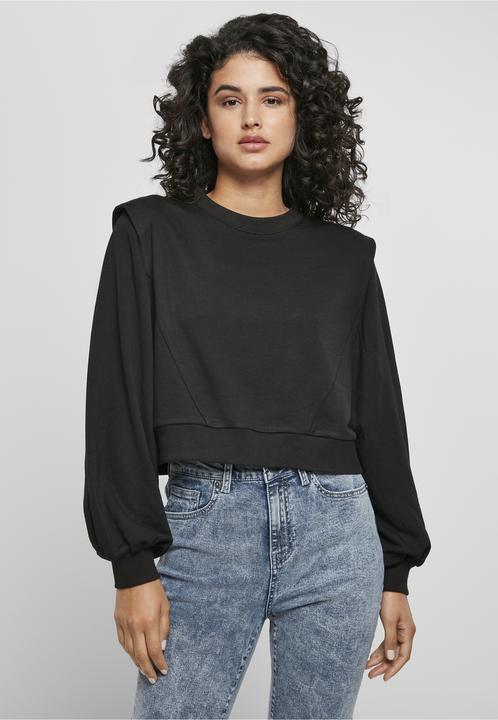 Produktbild Urban Classics Ladies Padded Shoulder Modal Terry Crewneck (4XL)