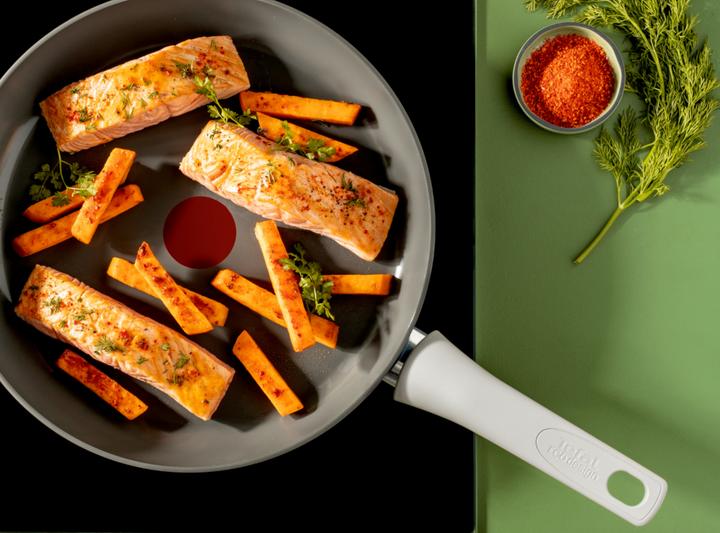 Produktbild Tefal Renew On 3-teiliges Pfannenset  20/24/28 cm, Keramik (Pfannenset + Topfset, Aluminium)