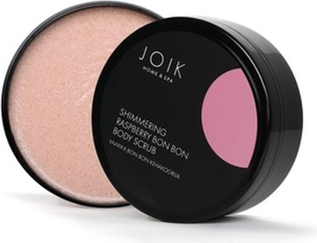 Actual product image Joik Home&Spa Shimmering Body Scrub Raspberry Candy 210G