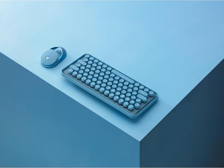 Actual product image Rapoo Mechanical multi-mode keyboard Ralemo Pre 5, DE layout, blue (DE, Wireless)