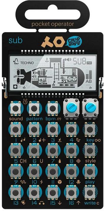 Actual product image Teenage Engineering Pocket Operator PO-14 Sub